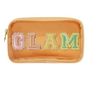 Stoney‎ Clover Lane Orange 'GLAM' Cosmetic Bag